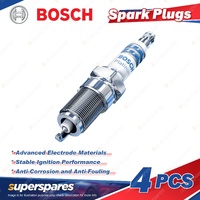 4Pcs Bosch Laser Platinum Spark Plugs for Ford Laser KN KQ Telstar Turbo AT AV
