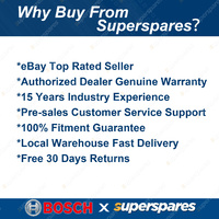4 Front Bosch Brake Shoes for Toyota Hilux RN30 RN31 RN39 RN40 RN41 I4 8v RWD MT