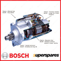 Bosch Starter Motor for Mazda 3 BL 2.0L MZR BLEFW LF5W LF5H 108kW 04/09-06/12