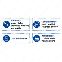 Bosch Aerotwin Plus Wiper Blade Set for Saab 9-3 Kombi 9440 9/2007-6/2012