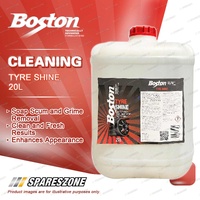 Boston Tyre Shine 20L - Protecting Against Cracking and Fading Easy Application