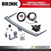Brink European Towbar & Universal Wiring Kit for Audi A3 8V 8VA 8VF 8YA 8YS GY