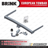 Brink European Towbar for Skoda Karoq 07/2017-On Euro Diagonal Detach
