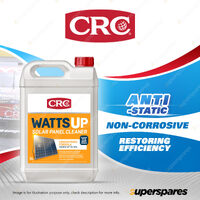 CRC WattsUp Solar Panel Cleaner 5L - Restores Solar Cells Efficiency