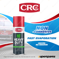 CRC NF Heavy Duty Parts Cleaner 400g - Fast Evaporation and Leaves No Residue