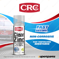 CRC Clear Zinc 400ml - Long Lasting & High Performance Protective Clear Coating