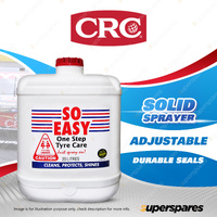 CRC So Easy One Step Tyre Care Cleaner 20L - No Rinsing & No Wiping