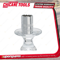 Chicane 3/8" Drive 13mm Socket - Double Hex Chrome Vanadium Steel