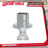 Chicane 3/8" Drive 19mm Socket - Double Hex Chrome Vanadium Steel