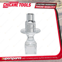 Chicane 1/2" Drive 10mm Socket - Double Hex Chrome Vanadium Steel