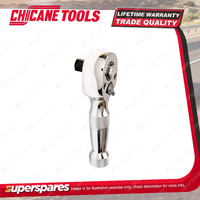 Chicane 3/8" Drive Stubby Ratchet - 72 Teeth Chrome Vanadium Steel