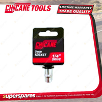 Chicane 1/2" Drive 7/8" Af 12Pt Socket - Chrome Plated Chrome Vanadium Steel