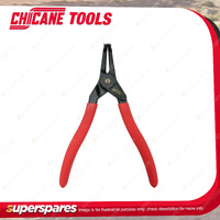 Chicane 180mm Bent External Circlip Plier - Carbon Steel Red Dipping Handle