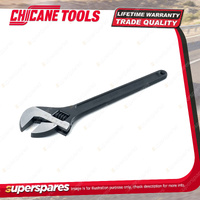 Chicane 375mm Adjustable Wrench - Black Phosphate Finish and Cr-V Steel