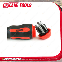 Chicane 16 In 1 Ratcheting Bitdriver Set - Professional PP+TPV Soft Grip Handle