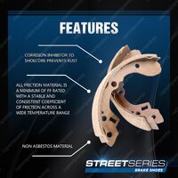 4Pcs DBA Street Series Brake Shoes Set DBAS1746 fits Toyota Coaster Dyna 320mm