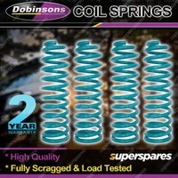 Front + Rear Dobinsons 50mm Lift Coil Springs for Renault Duster 4x4 Wagon 10-On