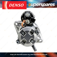 Denso New Starter Motor 12 Volts 1.0KW - Maximum Cranking Torque Reliability