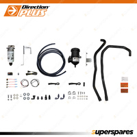 Direction Plus Preline-Plus Pre-Filter + Catch Can Kit for Mitsubishi Triton MV
