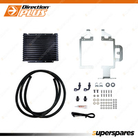 Direction Plus Transchill Black Transmission Cooler for Toyota Landcruiser 70