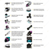 Front Dobinsons MRR 3-Way ADJ Shock Absorbers for Mitsubishi Triton L200 MV