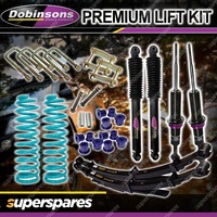Dobinsons 45 Parabolic IMS Shocks Coil Leaf Lift Kit Shackle for JAC T8 T9 KUN26