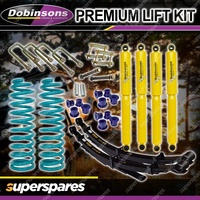 Dobinsons 2" Gas Shocks Coil Leaf Shackle Lift Kit for Toyota Landcruiser 79 Ser