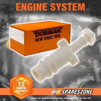 Dorman 1/4 x 1/8 Inch Hard Vacuum Tubing Connector White - Straight 493-057
