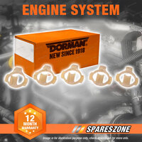 Dorman 1/4 Inch Fuel Line Retaining Clips - Part Number 800-001 Pack of 5