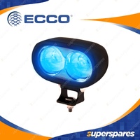 ECCO 12-80V 2 LEDs Oval LED Pedestrian Spotlight Blue - Length / Width 143mm