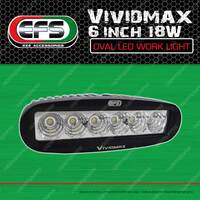 EFS Vividmax 6 inch 18W Oval Led Work Light for Offroad Premium Quality