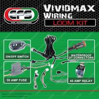 EFS Vividmax Wiring Loom Kit Controls 2 x lights Premium Quality for Offroad