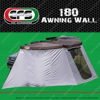 EFS 180 Awning Wall 70 x 15 x 15 cm Diagonal End Wall 280gsm 50+ UV Protection