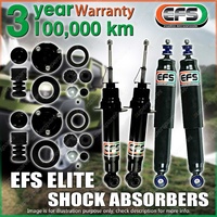 Front Rear 30mm Lift EFS Elite Shock Absorbers for Mitsubishi Pajero NM NP NS NT