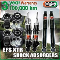 Front Rear 40mm Lift EFS XTR Shock Absorbers for Mitsubishi Triton 4WD MQ 15-ON