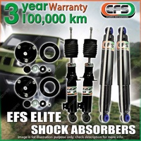 Front + Rear STD EFS Elite Shock Absorbers for Mitsubishi Triton 4WD MQ 2015 ON