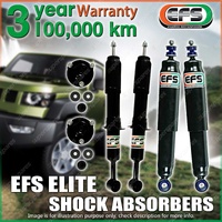 Front Rear 30mm Lift EFS Elite Shock Absorbers for Toyota Hilux Surf 185 Series