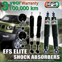 Front Rear 40mm Lift EFS Elite Shock Absorbers for Toyota Fj Cruiser All 2010 ON