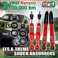 Front + Rear 50mm Lift EFS X-Treme Shock Absorbers for Ford Ranger PX3 2018-On