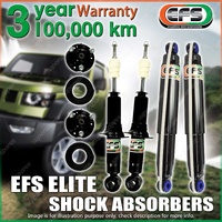 Front + Rear 50mm Lift EFS Elite Shock Absorbers for Ford Ranger PX3 07/2018-On