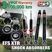 Front + Rear EFS XTR Shock Absorbers for Toyota Hilux Rogue Wide Body 4WD 22-On