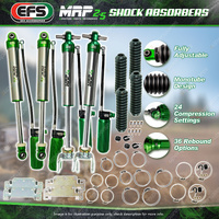Front Rear EFS 50mm Lift MRP 2.5 Shock Absorbers for Chevrolet Silverado 2500 HD