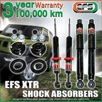 Front + Rear EFS 45mm Lift XTR Shock Absorbers for LDV D90 2017-ON