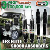 Front + Rear EFS Standard Elite Shock Absorbers for Nissan Navara D27 4WD 26-ON