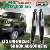 2x Front EFS 30mm lift ENFORCER Shock Absorbers for Toyota Hilux 2WD UP TO 2005