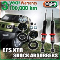 2 x Front EFS XTR Shock Absorbers for Toyota Hilux Rogue Wide Body 4WD 2022-On