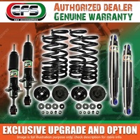 EFS Lift kit Shocks + Coil Springs for Nissan Navara NP300 15-on 30mm Lift