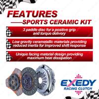 Exedy Sports Ceramic Clutch Kit for Toyota Camry MCV20 VCV10 Celica MR2 Vienta