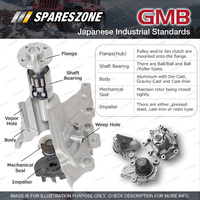 1 x GMB Water Pump for Toyota Paseo EL44 EL54 Starlet EP91 1.5L 1.3L PETROL