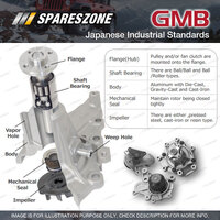 GMB Water Pump for Jaguar F-Pace X761 Xe X760 Xf I X250 II X260 2.0L SUV Sedan